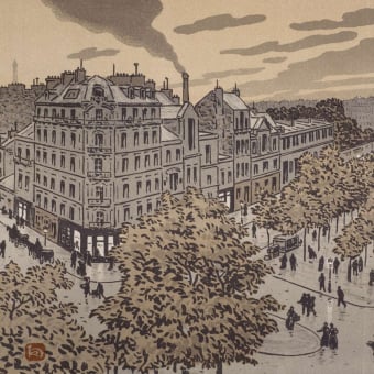 Panoramatapete Boulevard de Clichy
