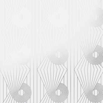 Minispiral Wallpaper Grey/White Erica Wakerly