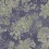 Papier peint panoramique Shy Flowers Code Dark blue B1506 intissé