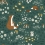 Papel pintado Animaux de la Forêt Lilipinso Vert H0576