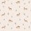 Carta da parati Gazelles Lilipinso Beige H0595