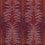 Tissu Belle Etoile Casamance Bordeaux 45790386