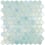 Mosaico Shell Hex Vidrepur Crystal 553H-hex-31,7x30,7