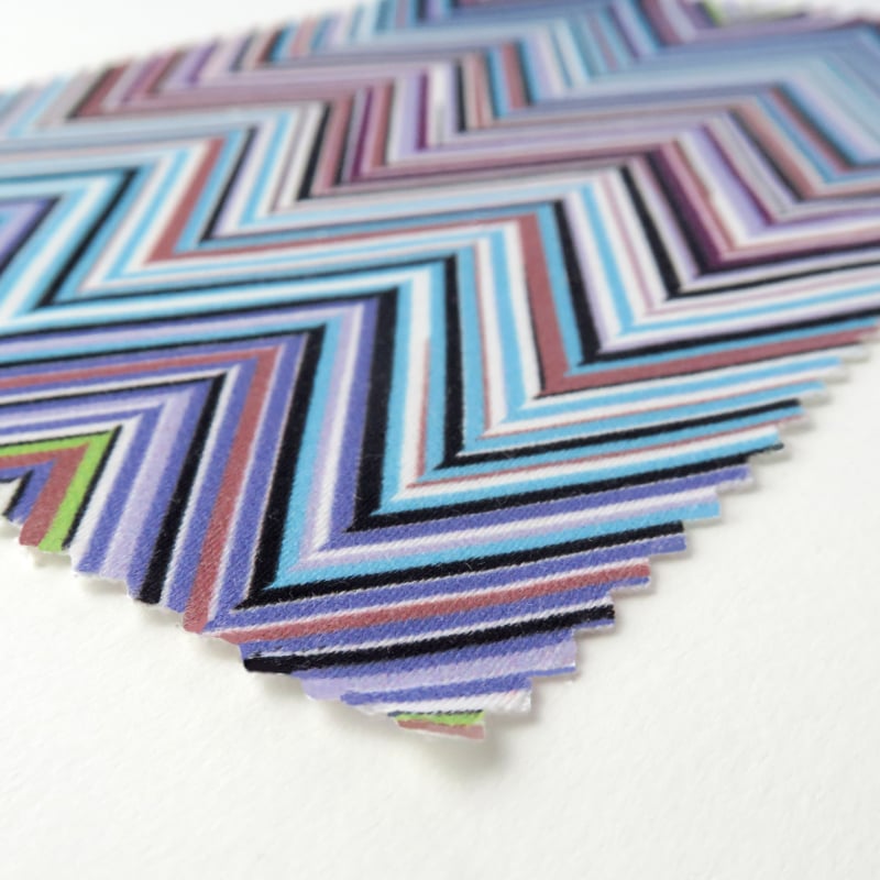 Missoni Home Jarris zig-zag cushion - Purple