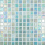 Mosaico Shell 25 mm Vidrepur Crystal 553-31,5x31,5