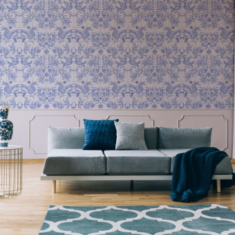 Cerâmica Wallpaper Blue Coordonné