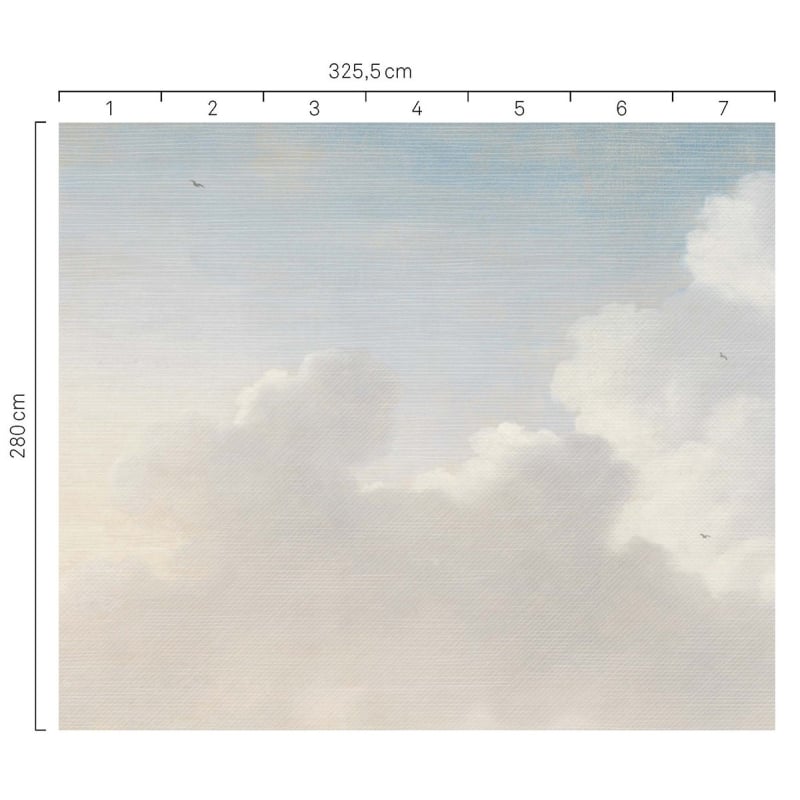 Dutch Sky Stripe Panel Eijffinger