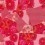 Hanatsugi Maiko Fabric K3 design by Kenzo Takada Fuschia 1Y8Q012-156