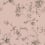 Papier peint panoramique Flore 9 Labo Léonard Rose bonbon flore-10