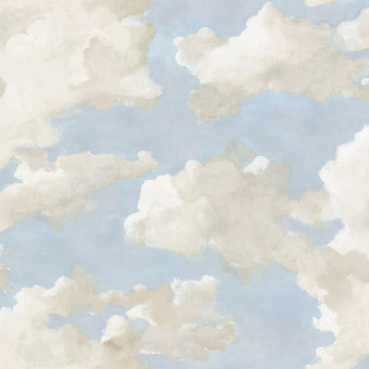 Carta da parati adhésif Clouds on Canvas Blue York Wallcoverings