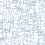 Cubist Cityscape adhesive wallpaper York Wallcoverings White/Blue PSW1046RL
