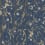 Marbled Endpaper adhesive wallpaper York Wallcoverings Navy PSW1114RL