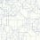 Papier peint adh&eacute;sif Prism Schematics York Wallcoverings White/Blue PSW1049RL