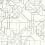 Papier peint adh&eacute;sif Prism Schematics York Wallcoverings White/Black PSW1050RL