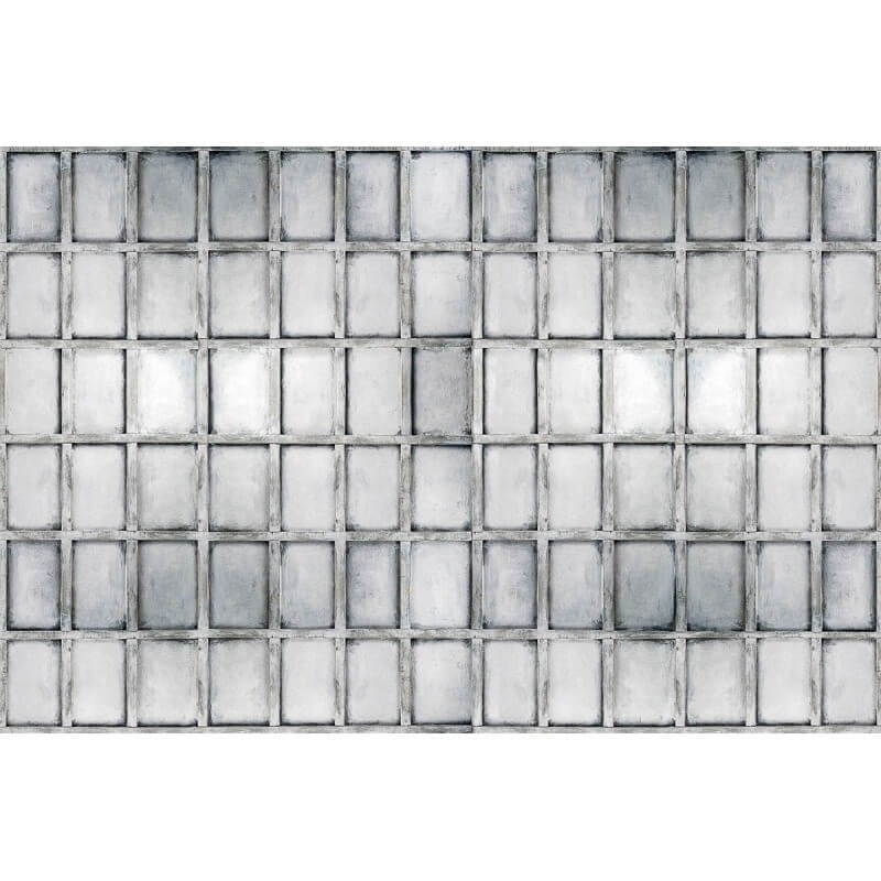 Old White Wooden Panel Les Dominotiers