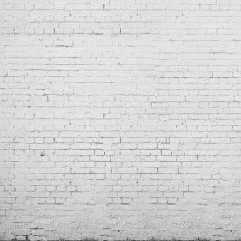 Papier peint panoramique White Brick Wall