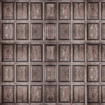 Papier peint panoramique Old Wood Panels Old Wood Panels Les Dominotiers