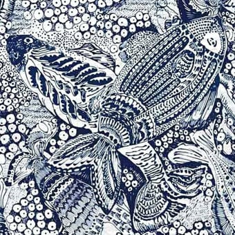 Samt Poisson d’Avril Fabric