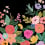 Papier peint panoramique Garden Party Rifle Paper Co. Black RI5192M