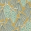 Foxley Wallpaper Harlequin Kingfisher/Gold HSAW112127