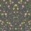 Carta da parati Court Embroidery Cole and Son Yellow/Rose/Hyacinth Blue 118/13030