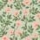 Carta da parati Hampton rosas Cole and Son Rose/Leaf Green 118/7014