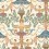 Chamber Angels Wallpaper Cole and Son Cerulean Sky/Rouge/Marigold 118/12028