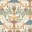 Chamber Angels Wallpaper Cole and Son Cerulean Sky/Rouge/Marigold 118/12028