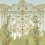 Papier peint panoramique Tijou Gate Cole and Son Spring Green/Soft Olive/Rouge 118/8017