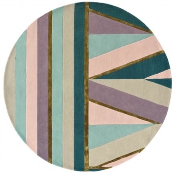 Sahara Pink Round Rug