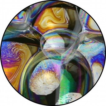Teppich Bubble Oil Zoom diamètre 250 cm MOOOI