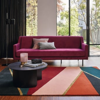 Sahara Burgundy Rug