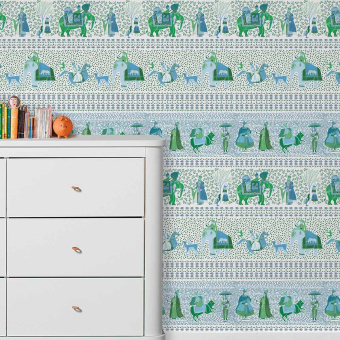 Papel pintado Chalana