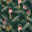 Birds Wallpaper Studio Ditte Green birds-green