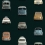 Cars Dark Wallpaper Studio Ditte Dark green behang-cars-dark-01