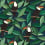 Carta da parati Toucan Studio Ditte Green toucan-green