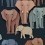 Tapete Elephant Studio Ditte Dark blue elephant-dark-blue