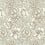 Papel pintado Poppy Morris and Co Cream/Chocolate DBPW216957