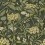 Hybbe Wallpaper Midbec Dark green 55022