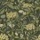 Papel pintado Hybbe Midbec Dark green 55022