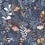 Brittsommar Wallpaper Midbec Dark blue 55012