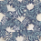 Brita Wallpaper Midbec Bleu 55009