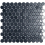 Circle Mosaic Vidrepur Black Glossy 6005C