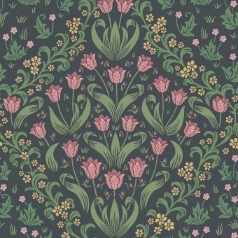 Tudor Garden Wallpaper