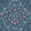 Papel pintado Tudor Garden Cole and Son Fuchsia/Cerulean 118/2004