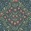 Tudor Garden Wallpaper Cole and Son Rouge/Forest Green 118/2002