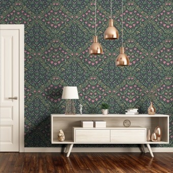 Tudor Garden Wallpaper