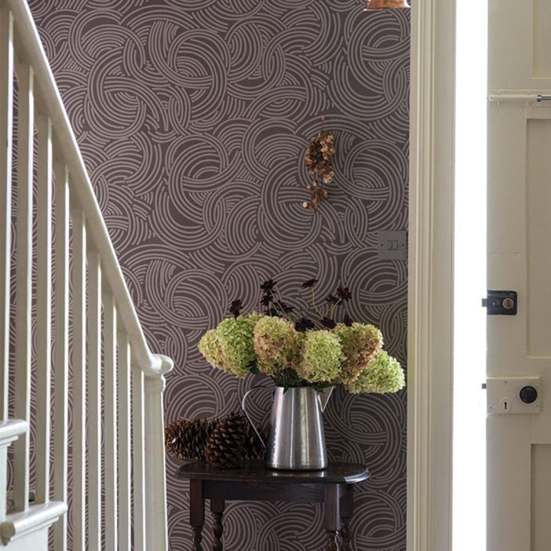 Papier peint Tourbillon Farrow and Ball