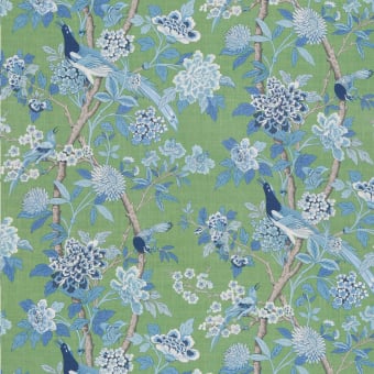 Tissu Hydrangea Bird Archive