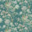 Hydrangea Bird Archive Fabric GP & J Baker Teal BP10851.5